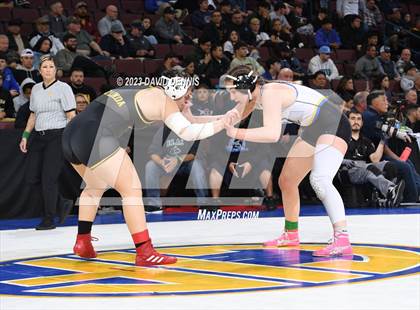 Thumbnail 3 in CIF State Girls Wrestling Championships (SemiFinals) photogallery.