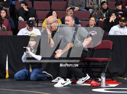 Thumbnail 3 in CIF State Girls Wrestling Championships (SemiFinals) photogallery.