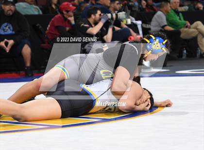 Thumbnail 3 in CIF State Girls Wrestling Championships (SemiFinals) photogallery.