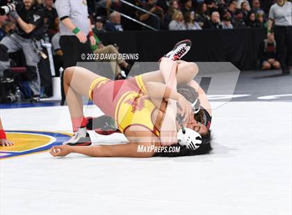 Thumbnail 3 in CIF State Girls Wrestling Championships (SemiFinals) photogallery.