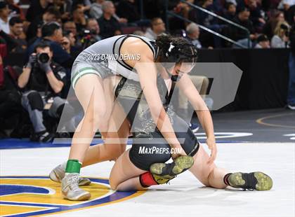 Thumbnail 1 in CIF State Girls Wrestling Championships (SemiFinals) photogallery.