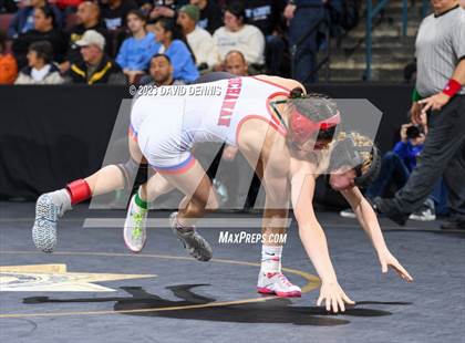 Thumbnail 1 in CIF State Girls Wrestling Championships (SemiFinals) photogallery.