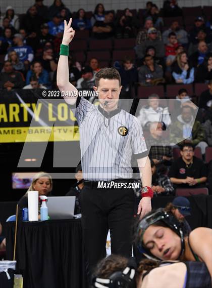 Thumbnail 3 in CIF State Girls Wrestling Championships (SemiFinals) photogallery.