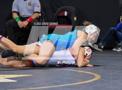 Thumbnail 3 in CIF State Girls Wrestling Championships (SemiFinals) photogallery.