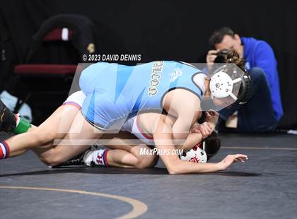 Thumbnail 2 in CIF State Girls Wrestling Championships (SemiFinals) photogallery.