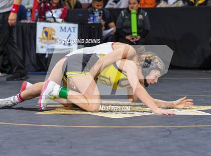 Thumbnail 1 in CIF State Girls Wrestling Championships (SemiFinals) photogallery.