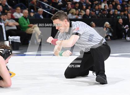 Thumbnail 3 in CIF State Girls Wrestling Championships (SemiFinals) photogallery.