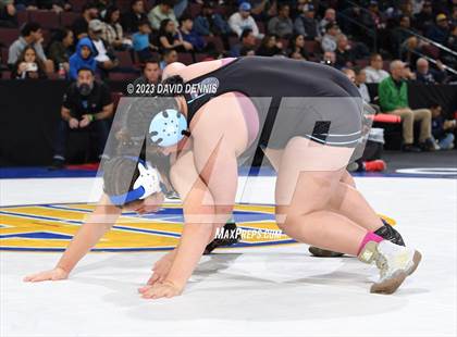 Thumbnail 3 in CIF State Girls Wrestling Championships (SemiFinals) photogallery.