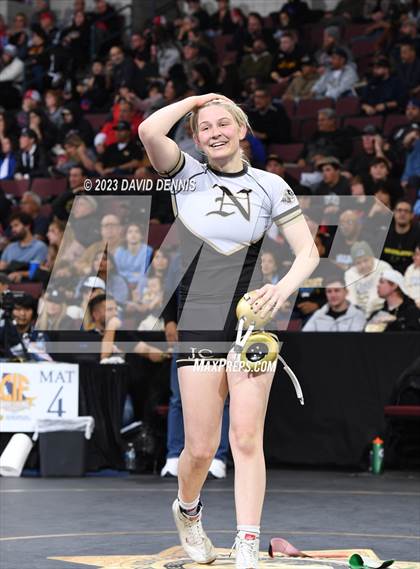 Thumbnail 3 in CIF State Girls Wrestling Championships (SemiFinals) photogallery.