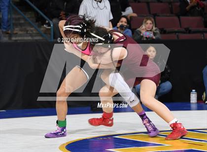 Thumbnail 3 in CIF State Girls Wrestling Championships (SemiFinals) photogallery.