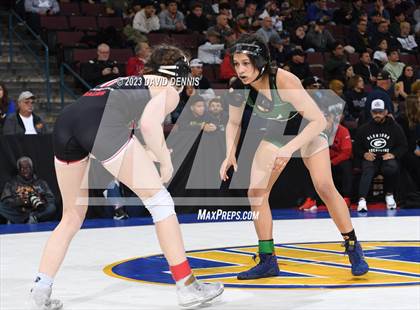 Thumbnail 1 in CIF State Girls Wrestling Championships (SemiFinals) photogallery.
