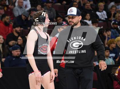 Thumbnail 3 in CIF State Girls Wrestling Championships (SemiFinals) photogallery.