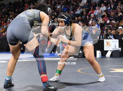 Thumbnail 3 in CIF State Girls Wrestling Championships (SemiFinals) photogallery.