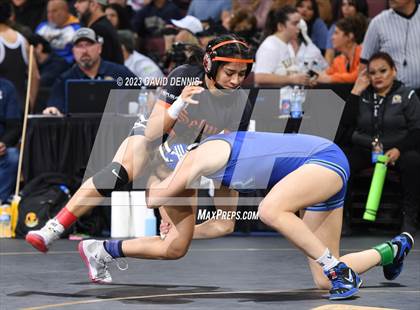 Thumbnail 2 in CIF State Girls Wrestling Championships (SemiFinals) photogallery.