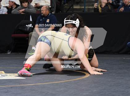 Thumbnail 3 in CIF State Girls Wrestling Championships (SemiFinals) photogallery.