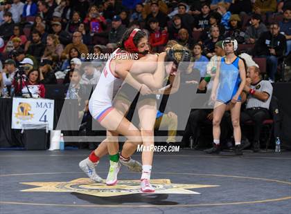 Thumbnail 3 in CIF State Girls Wrestling Championships (SemiFinals) photogallery.