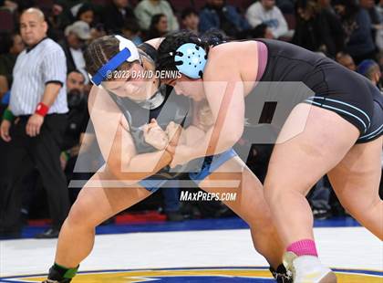 Thumbnail 3 in CIF State Girls Wrestling Championships (SemiFinals) photogallery.