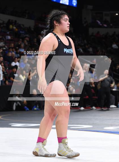 Thumbnail 3 in CIF State Girls Wrestling Championships (SemiFinals) photogallery.