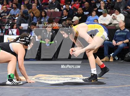 Thumbnail 2 in CIF State Girls Wrestling Championships (SemiFinals) photogallery.
