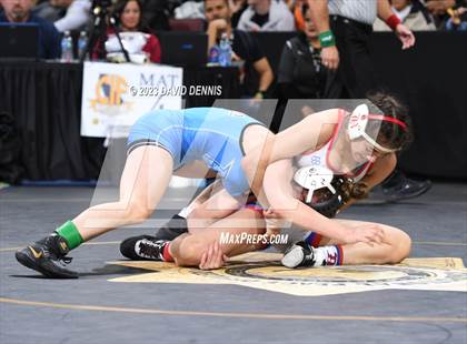 Thumbnail 1 in CIF State Girls Wrestling Championships (SemiFinals) photogallery.