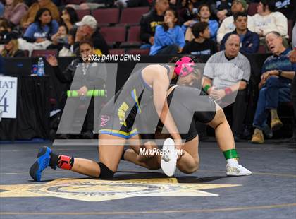 Thumbnail 2 in CIF State Girls Wrestling Championships (SemiFinals) photogallery.