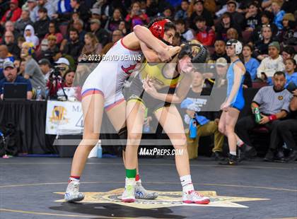 Thumbnail 1 in CIF State Girls Wrestling Championships (SemiFinals) photogallery.