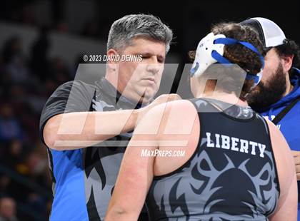 Thumbnail 1 in CIF State Girls Wrestling Championships (SemiFinals) photogallery.
