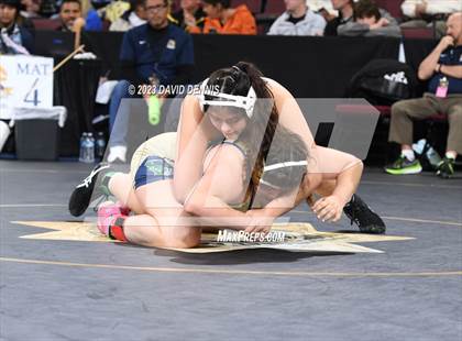 Thumbnail 1 in CIF State Girls Wrestling Championships (SemiFinals) photogallery.