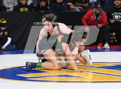 Thumbnail 2 in CIF State Girls Wrestling Championships (SemiFinals) photogallery.