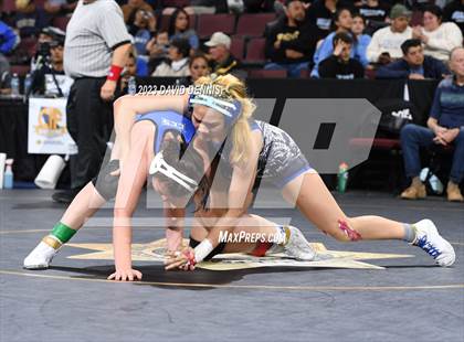 Thumbnail 3 in CIF State Girls Wrestling Championships (SemiFinals) photogallery.