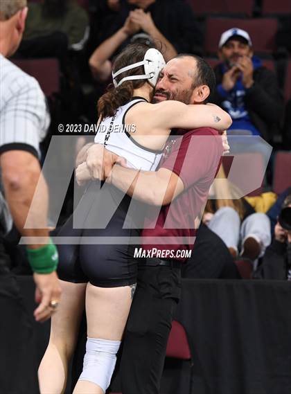 Thumbnail 1 in CIF State Girls Wrestling Championships (SemiFinals) photogallery.