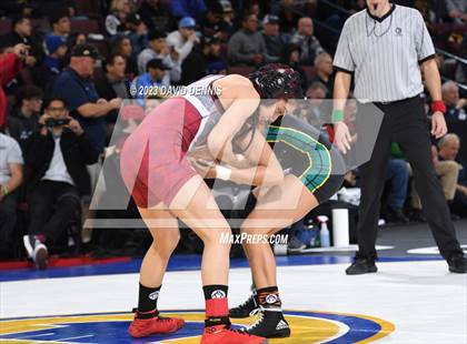 Thumbnail 3 in CIF State Girls Wrestling Championships (SemiFinals) photogallery.