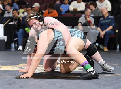 Thumbnail 3 in CIF State Girls Wrestling Championships (SemiFinals) photogallery.