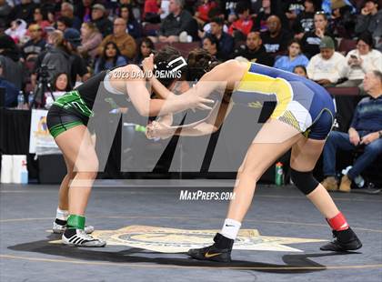 Thumbnail 3 in CIF State Girls Wrestling Championships (SemiFinals) photogallery.