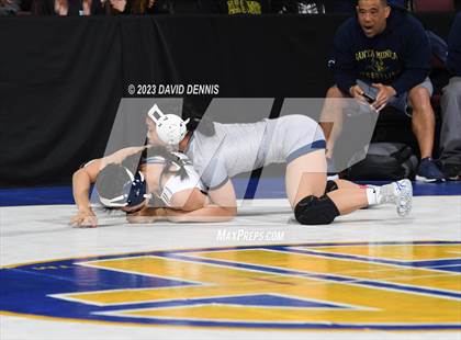 Thumbnail 2 in CIF State Girls Wrestling Championships (SemiFinals) photogallery.