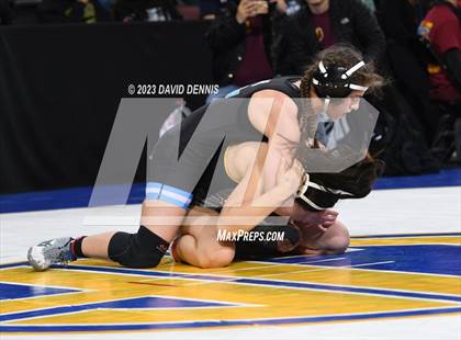 Thumbnail 2 in CIF State Girls Wrestling Championships (SemiFinals) photogallery.