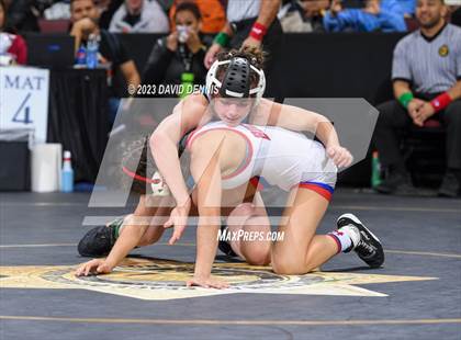 Thumbnail 2 in CIF State Girls Wrestling Championships (SemiFinals) photogallery.