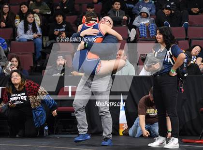 Thumbnail 1 in CIF State Girls Wrestling Championships (SemiFinals) photogallery.