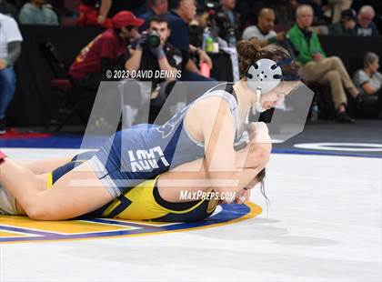 Thumbnail 3 in CIF State Girls Wrestling Championships (SemiFinals) photogallery.