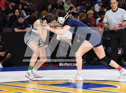 Thumbnail 3 in CIF State Girls Wrestling Championships (SemiFinals) photogallery.