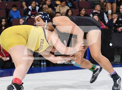 Thumbnail 2 in CIF State Girls Wrestling Championships (SemiFinals) photogallery.