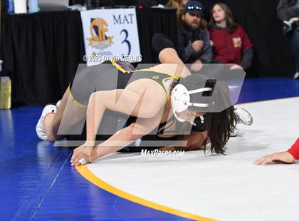 Thumbnail 1 in CIF State Girls Wrestling Championships (SemiFinals) photogallery.