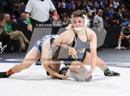 Thumbnail 1 in CIF State Girls Wrestling Championships (SemiFinals) photogallery.