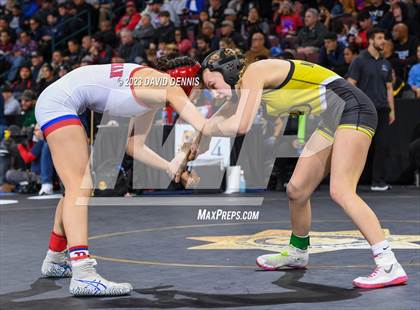 Thumbnail 1 in CIF State Girls Wrestling Championships (SemiFinals) photogallery.