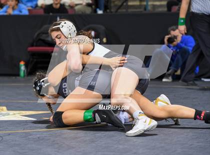 Thumbnail 3 in CIF State Girls Wrestling Championships (SemiFinals) photogallery.