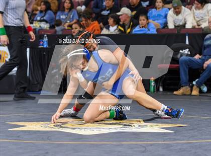 Thumbnail 3 in CIF State Girls Wrestling Championships (SemiFinals) photogallery.