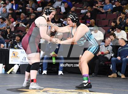 Thumbnail 2 in CIF State Girls Wrestling Championships (SemiFinals) photogallery.
