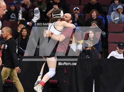Thumbnail 3 in CIF State Girls Wrestling Championships (SemiFinals) photogallery.