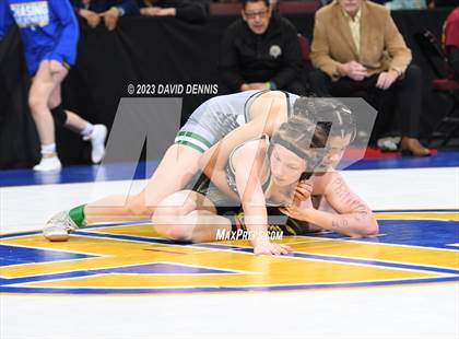 Thumbnail 1 in CIF State Girls Wrestling Championships (SemiFinals) photogallery.