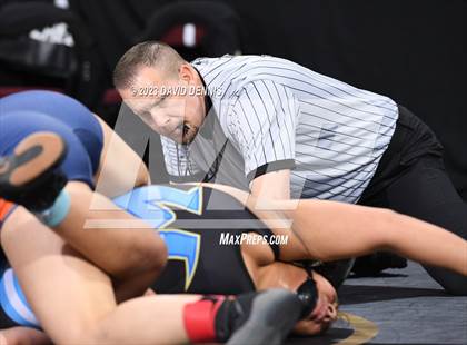 Thumbnail 2 in CIF State Girls Wrestling Championships (SemiFinals) photogallery.